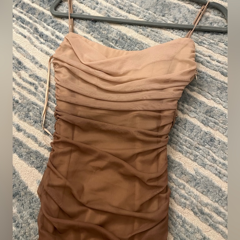 Maxi Ombré ZARA Brown Dress!